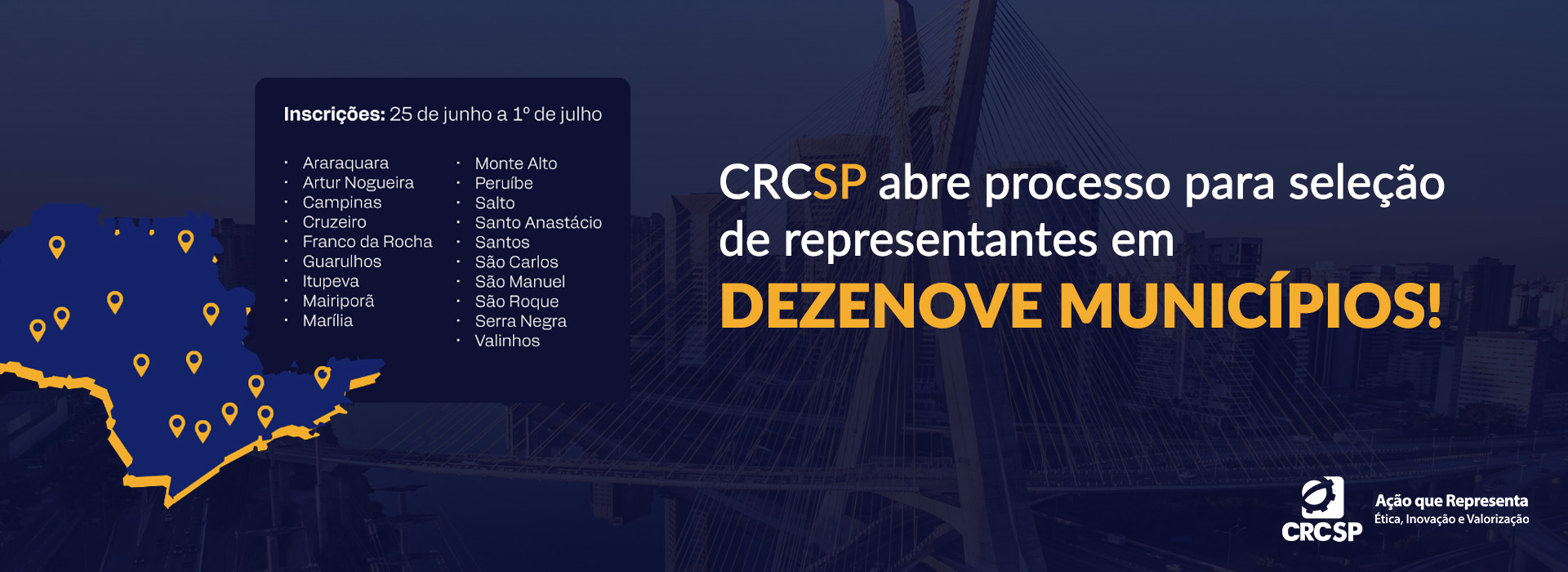 Representantes do CRCSP