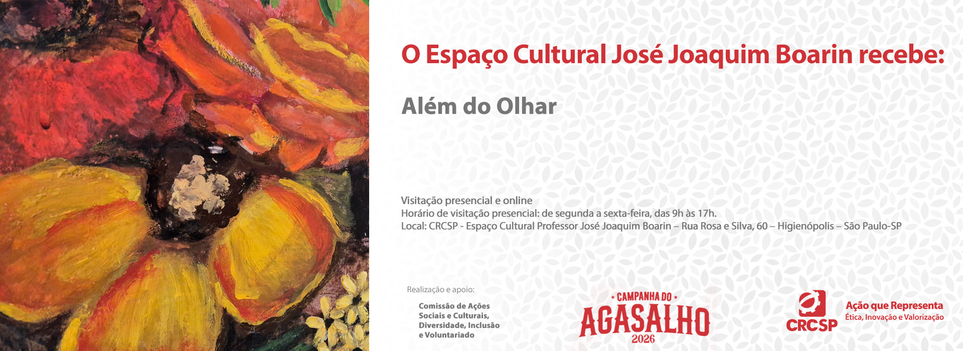 Exposição Além do Olhar